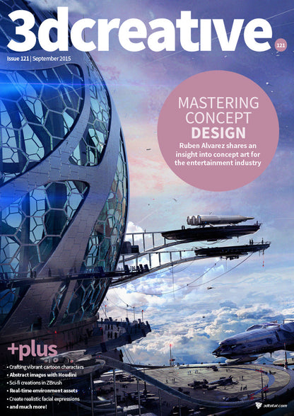 3DCreative: Issue 121 - September 2015 (Download Only)