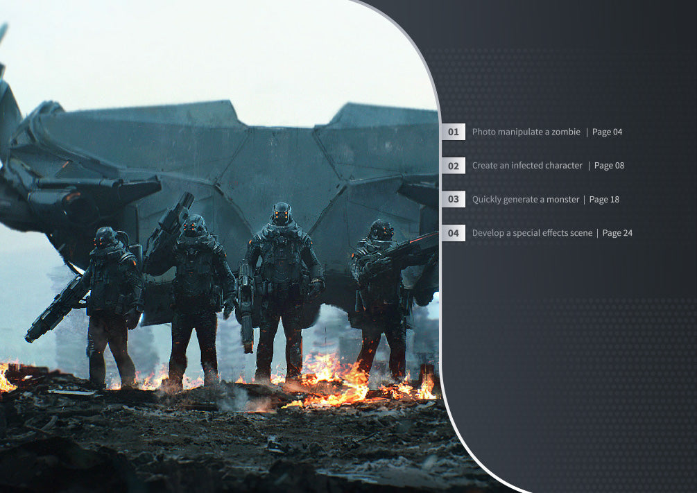 Photo manipulation for quick concepts (Download Only)