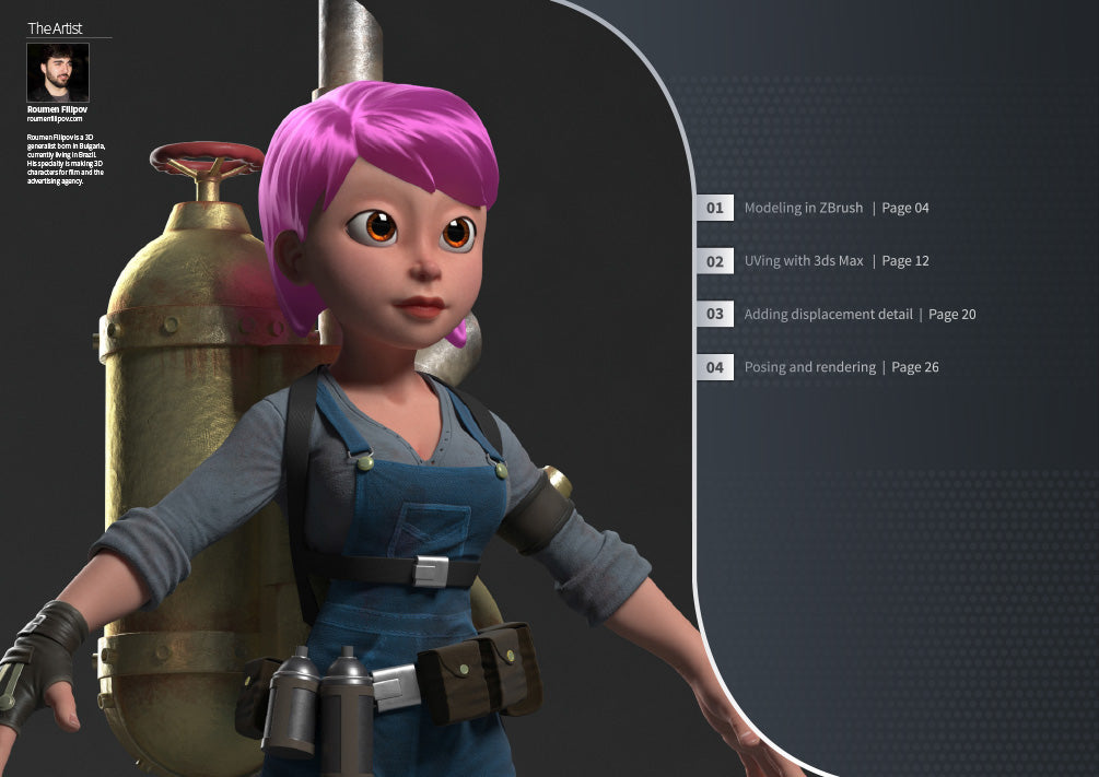 Creating a stylized character (Download Only)