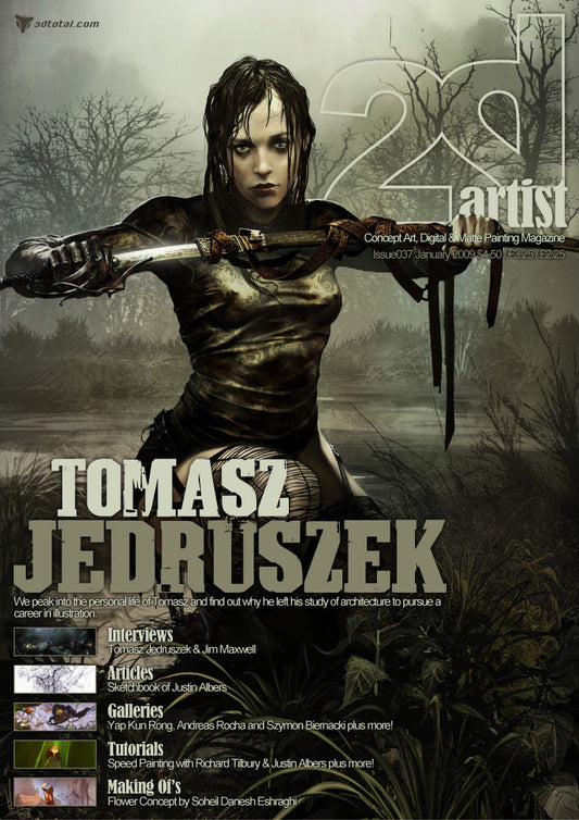 2DArtist: Issue 037 - January 2009 (Download Only)