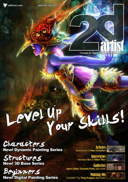 2DArtist: Issue 043 - July 2009 (Download Only)