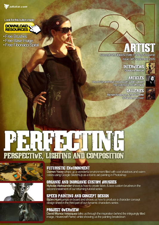 2DArtist: Issue 045 - September 2009 (Download Only)