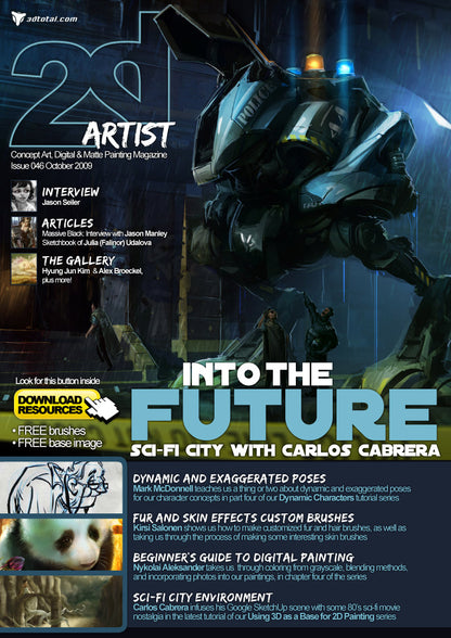 2DArtist: Issue 046 - October 2009 (Download Only)