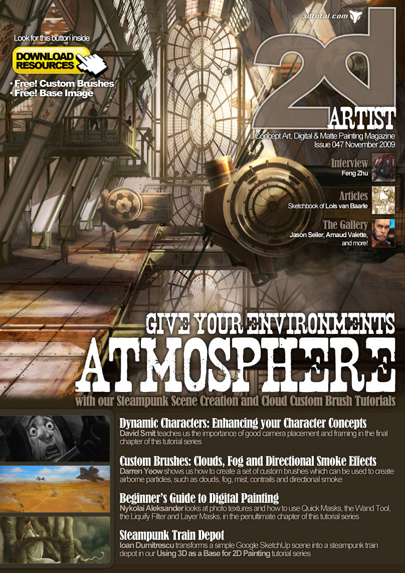 2DArtist: Issue 047 - November 2009 (Download Only)