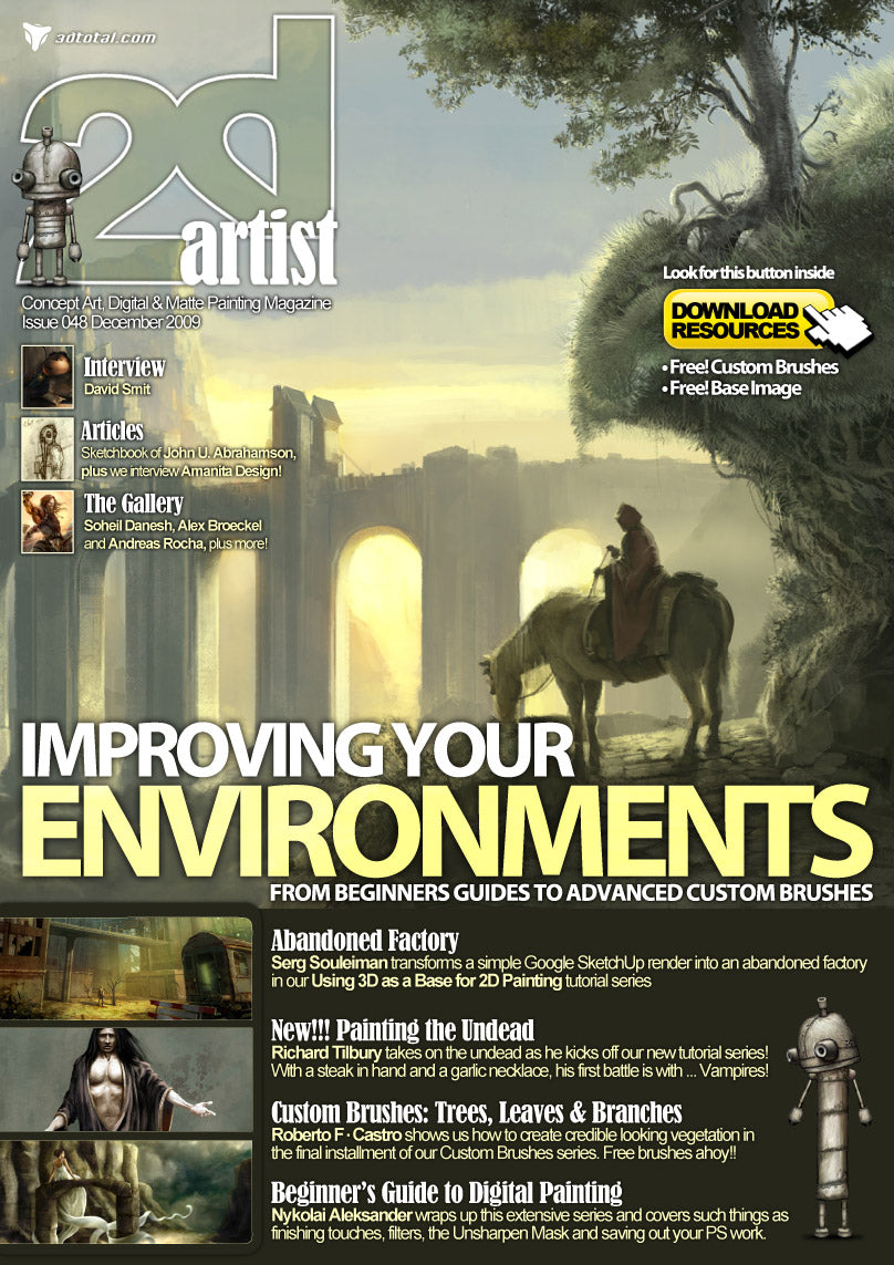 2DArtist: Issue 048 - December 2009 (Download Only)