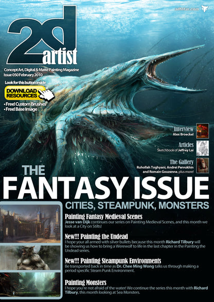 2DArtist: Issue 050 - February 2010 (Download Only)