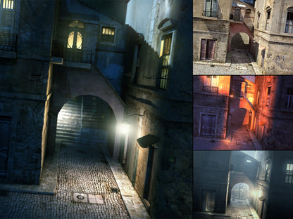 Lighting La Ruelle - 3ds Max + mental ray (Download Only)