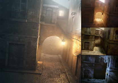 Lighting La Ruelle - 3ds Max + V-Ray (Download Only)