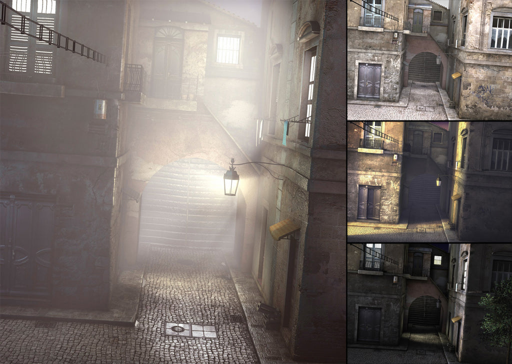 Lighting La Ruelle - Cinema 4D (Download Only)