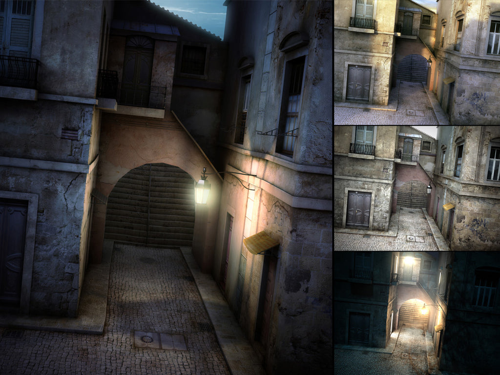 Lighting La Ruelle - Maya + mental ray (Download Only)