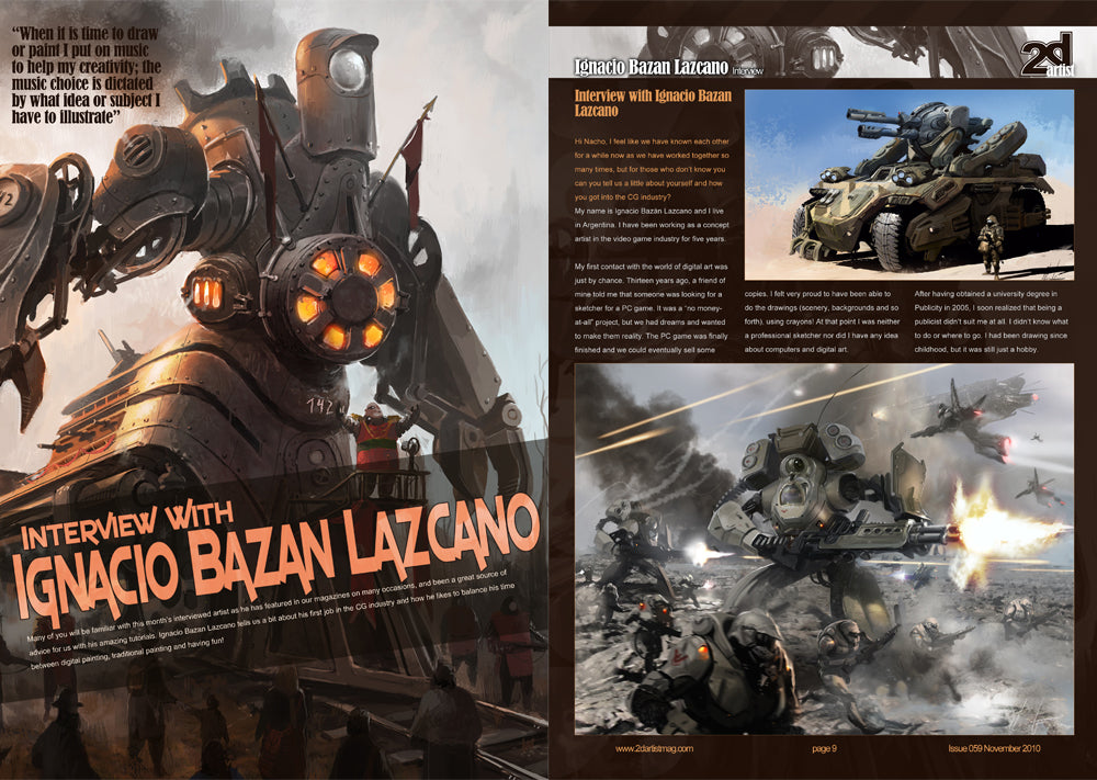 2DArtist: Issue 059 - November 2010 (Download Only)