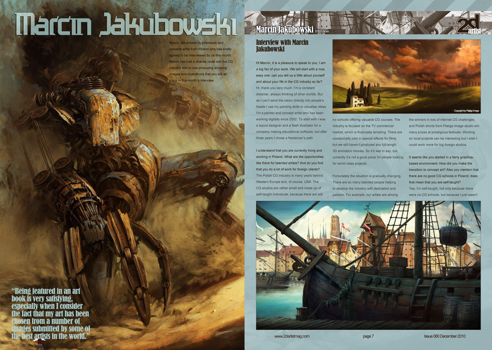 2DArtist: Issue 060 - December 2010 (Download Only)