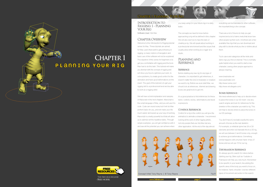 3DTotal's Introduction to Rigging - 3dsmax (Download Only)