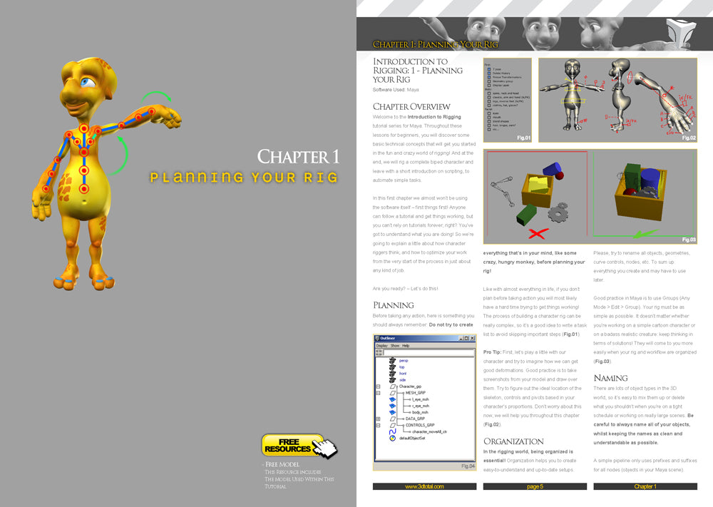 3DTotal's Introduction to Rigging - Maya (Download Only)