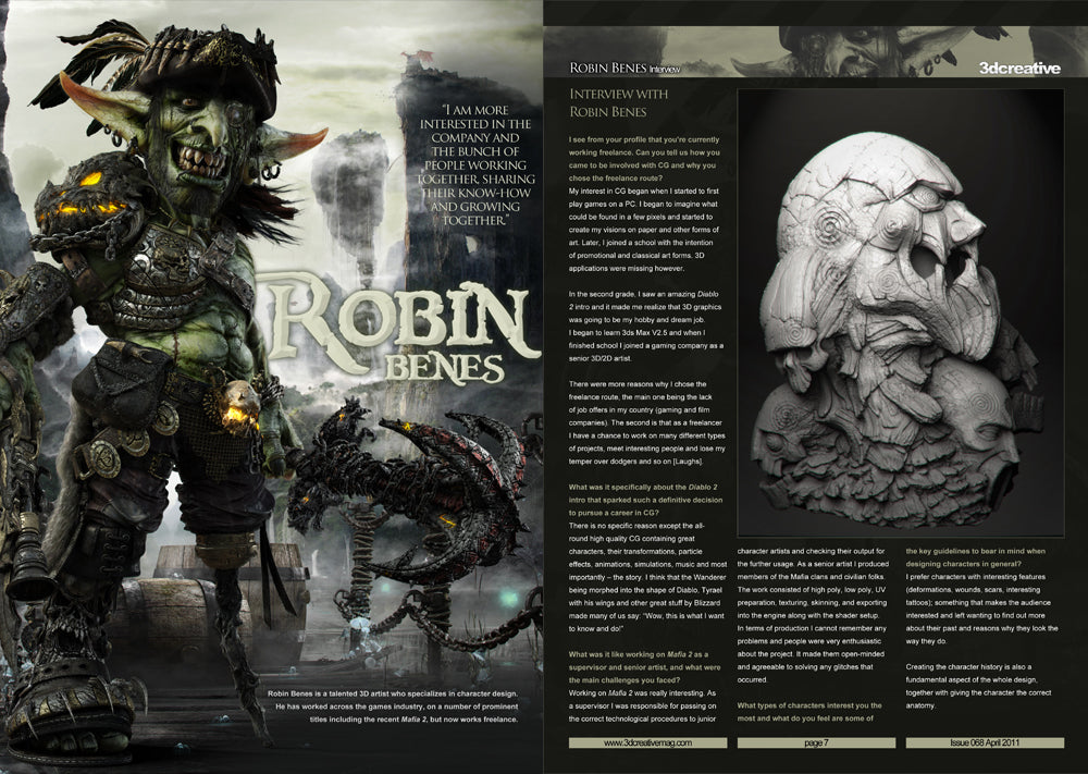 3DCreative: Issue 068 - April2011 (Download Only)