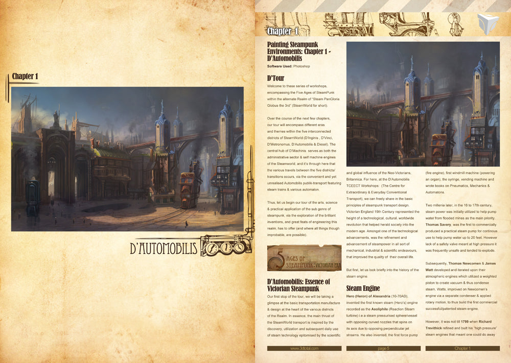 Chee Ming Wong's Steampunk Environments (Download Only)