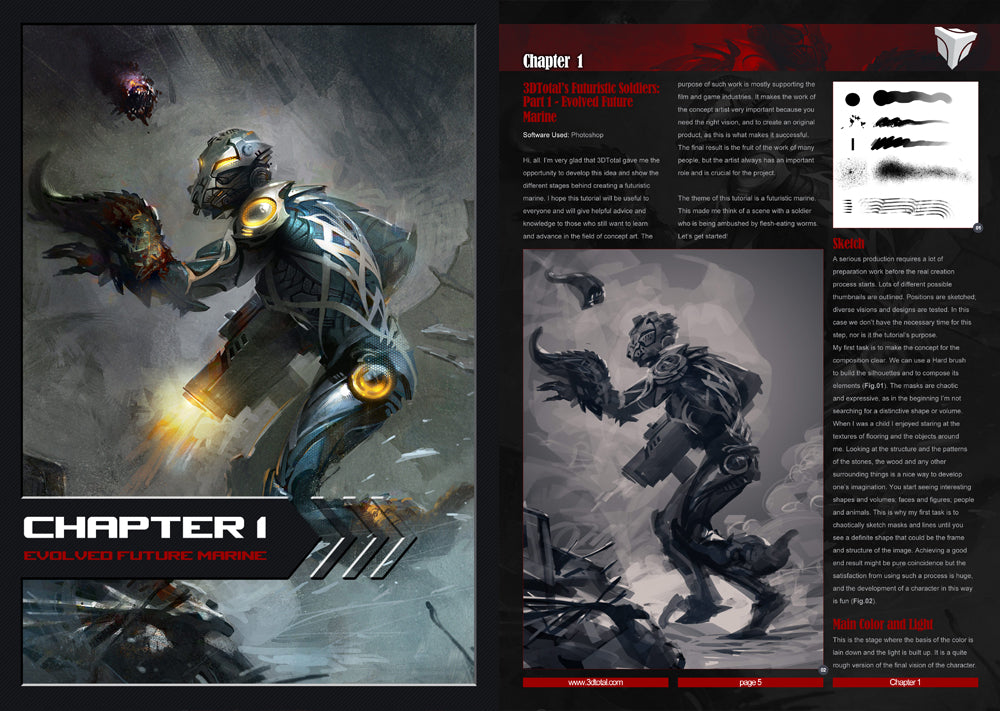 3DTotal's Futuristic Soldiers (Download Only)