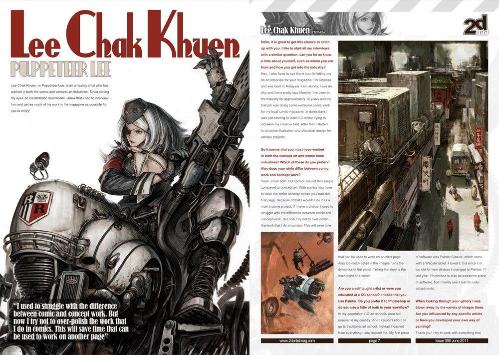 2DArtist: Issue 066 - June 2011 (Download Only)