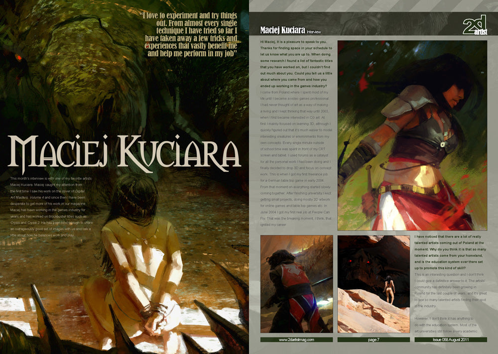 2DArtist: Issue 068 - August 2011 (Download Only)