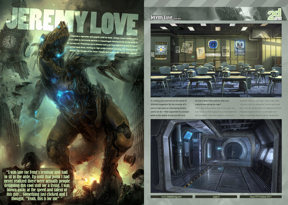 2DArtist: Issue 070 - October 2011 (Download Only)