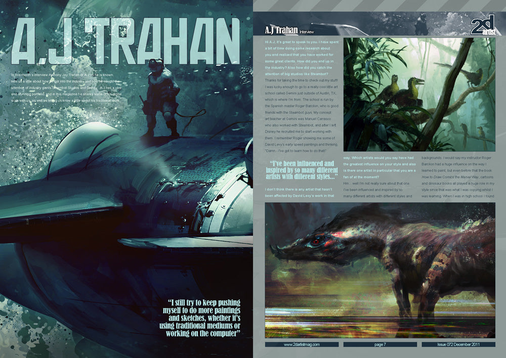 2DArtist: Issue 072 - December 2011 (Download Only)