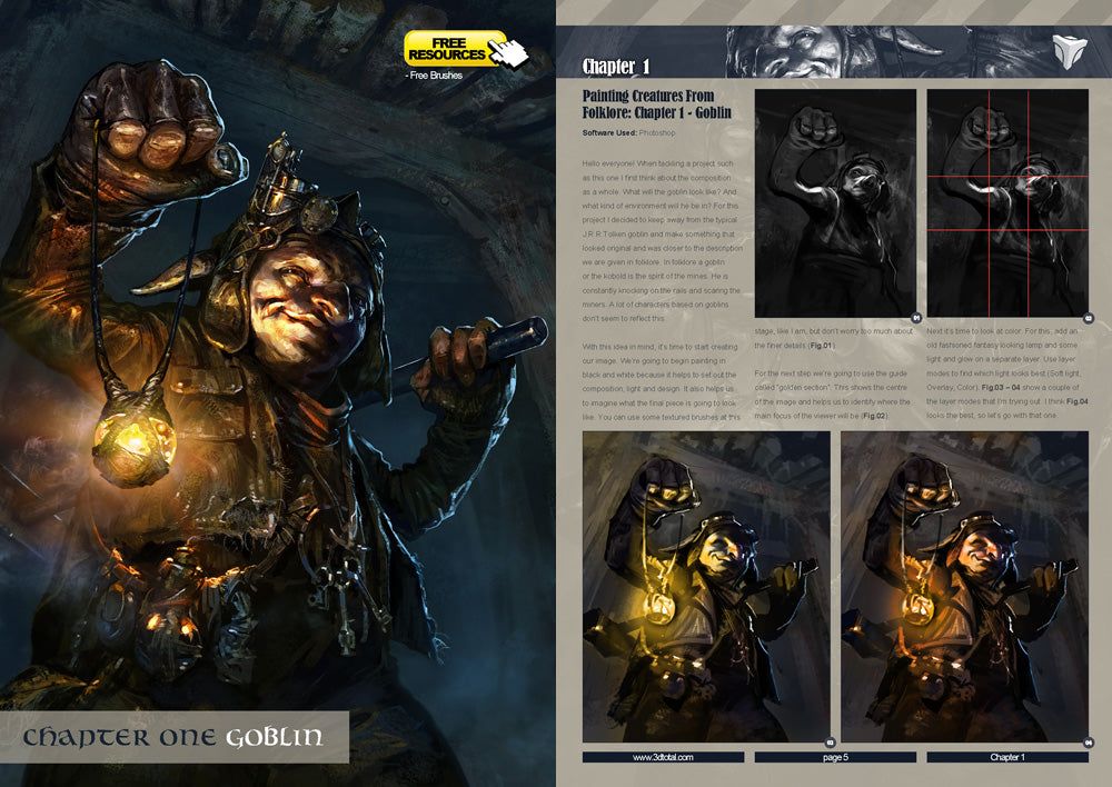 Painting Creatures from Folklore (Download Only)