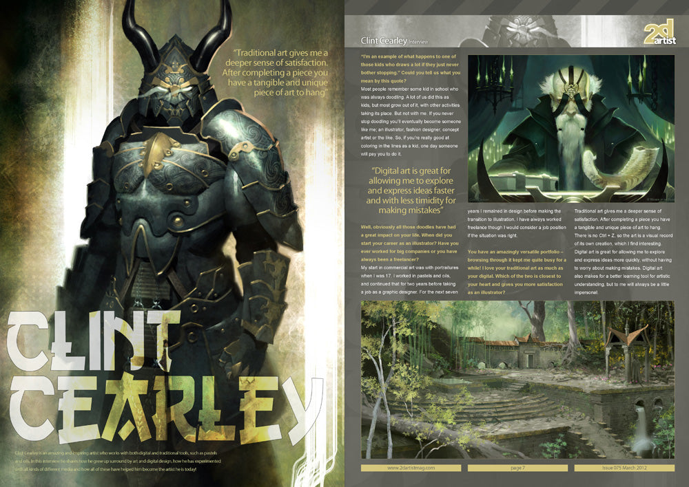 2DArtist: Issue 075 - March 2012 (Download Only)