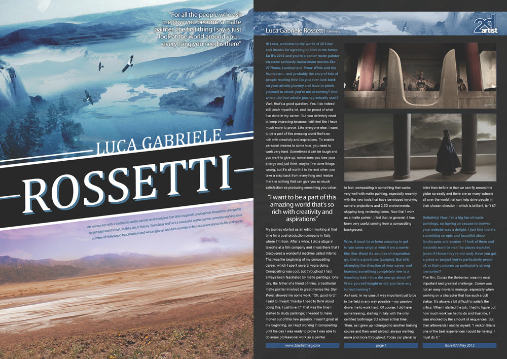 2DArtist: Issue 077 - May 2012 (Download Only)