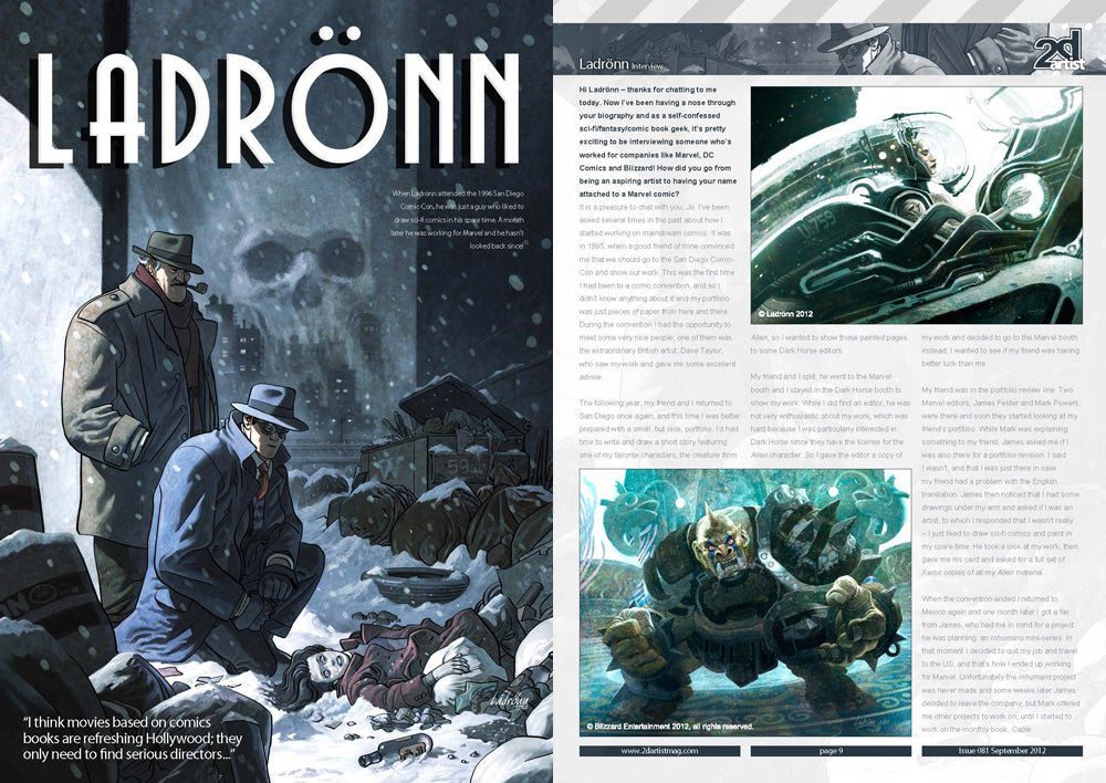 2DArtist: Issue 081 - September 2012 (Download Only)