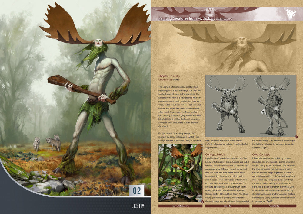 Painting Mythological Creatures in Painter (Download Only)