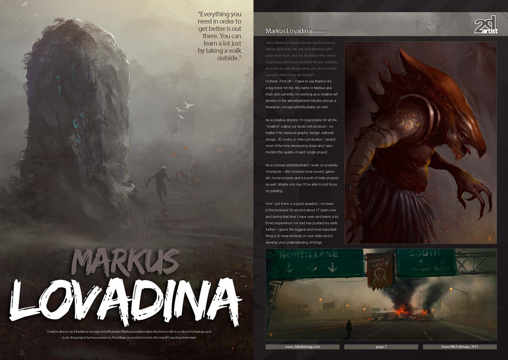 2DArtist: Issue 086 - February 2013 (Download Only)