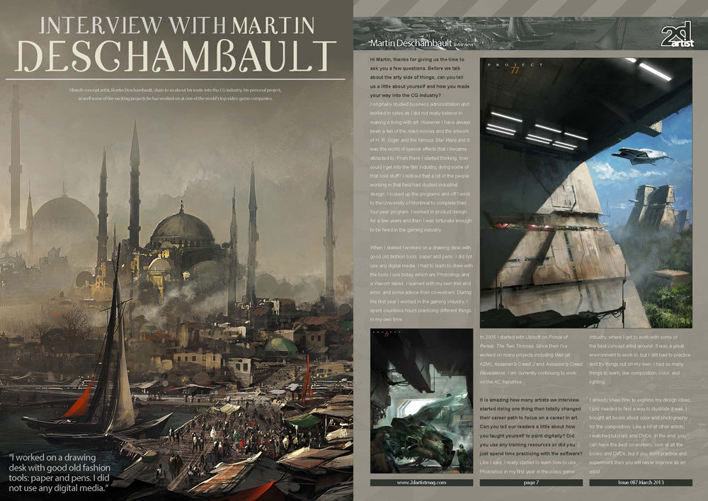 2DArtist: Issue 087 - March 2013 (Download Only)