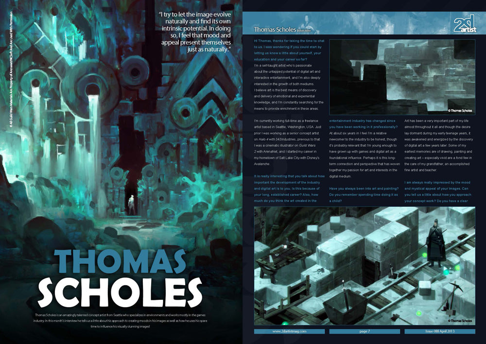 2DArtist: Issue 088 - April 2013 (Download Only)