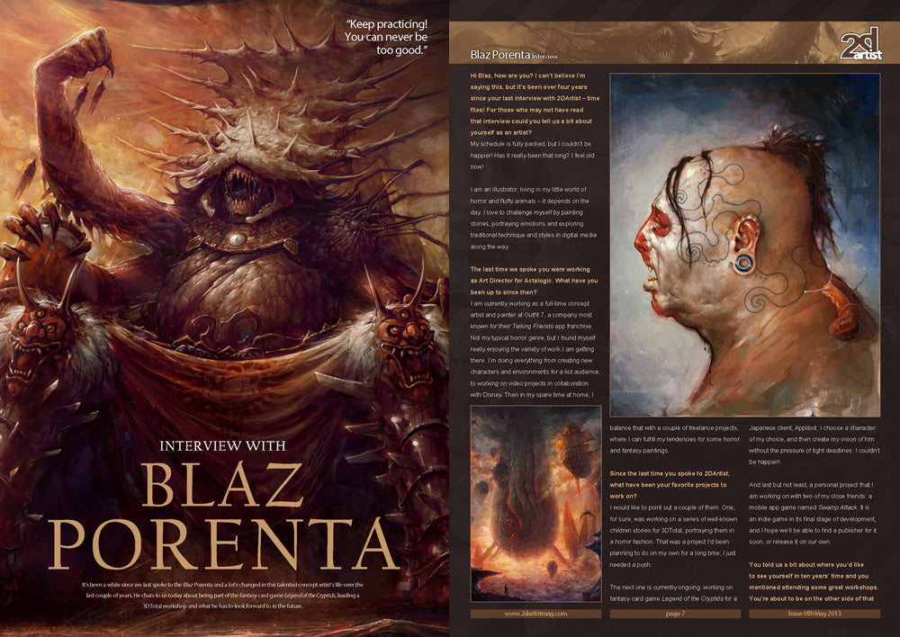 2DArtist: Issue 089 - May 2013 (Download Only)