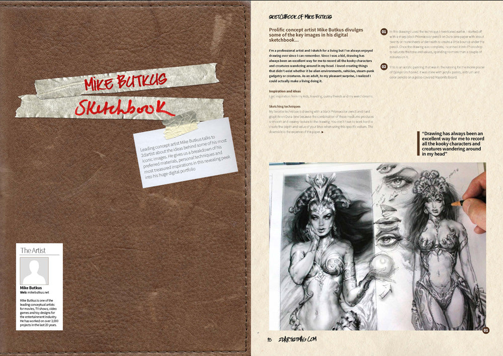 2DArtist: Issue 096 - December 2013 (Download Only)