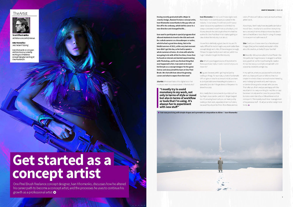 2DArtist: Issue 104 - August 2014 (Download Only)