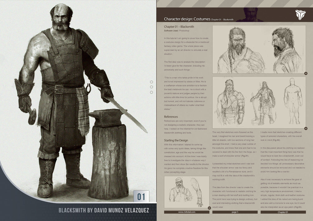 Character design: Costumes (Download Only)