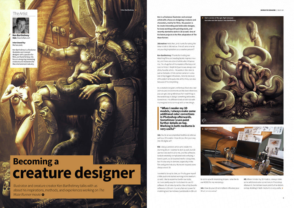 3DCreative: Issue 110 - October 2014 (Download Only)