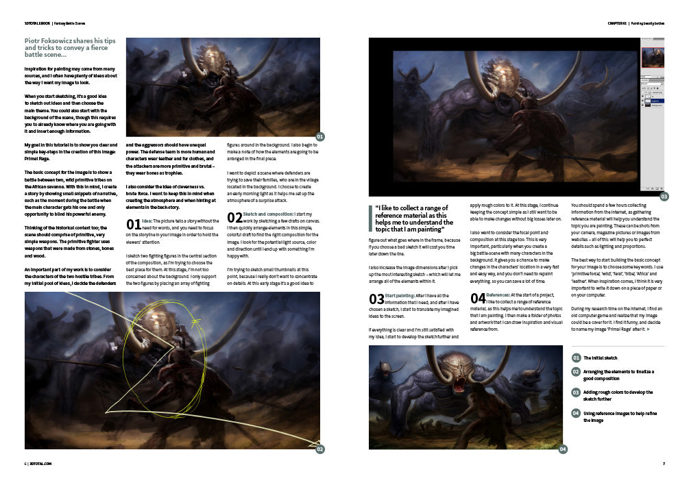 Fantasy Battle Scenes (Download Only)