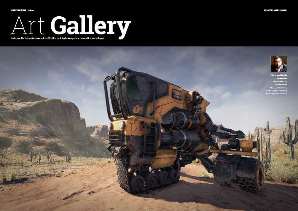 FREE ISSUE - 3DCreative: Issue 125 - January 2016 (Download Only)