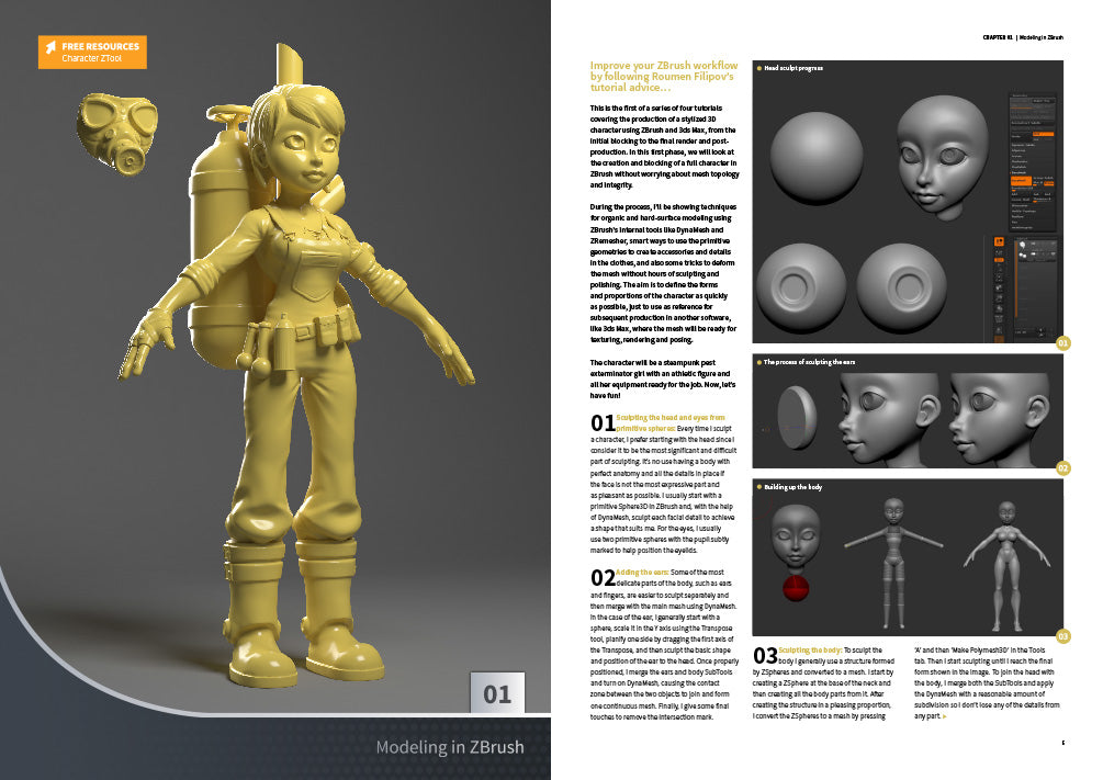 Creating a stylized character (Download Only)