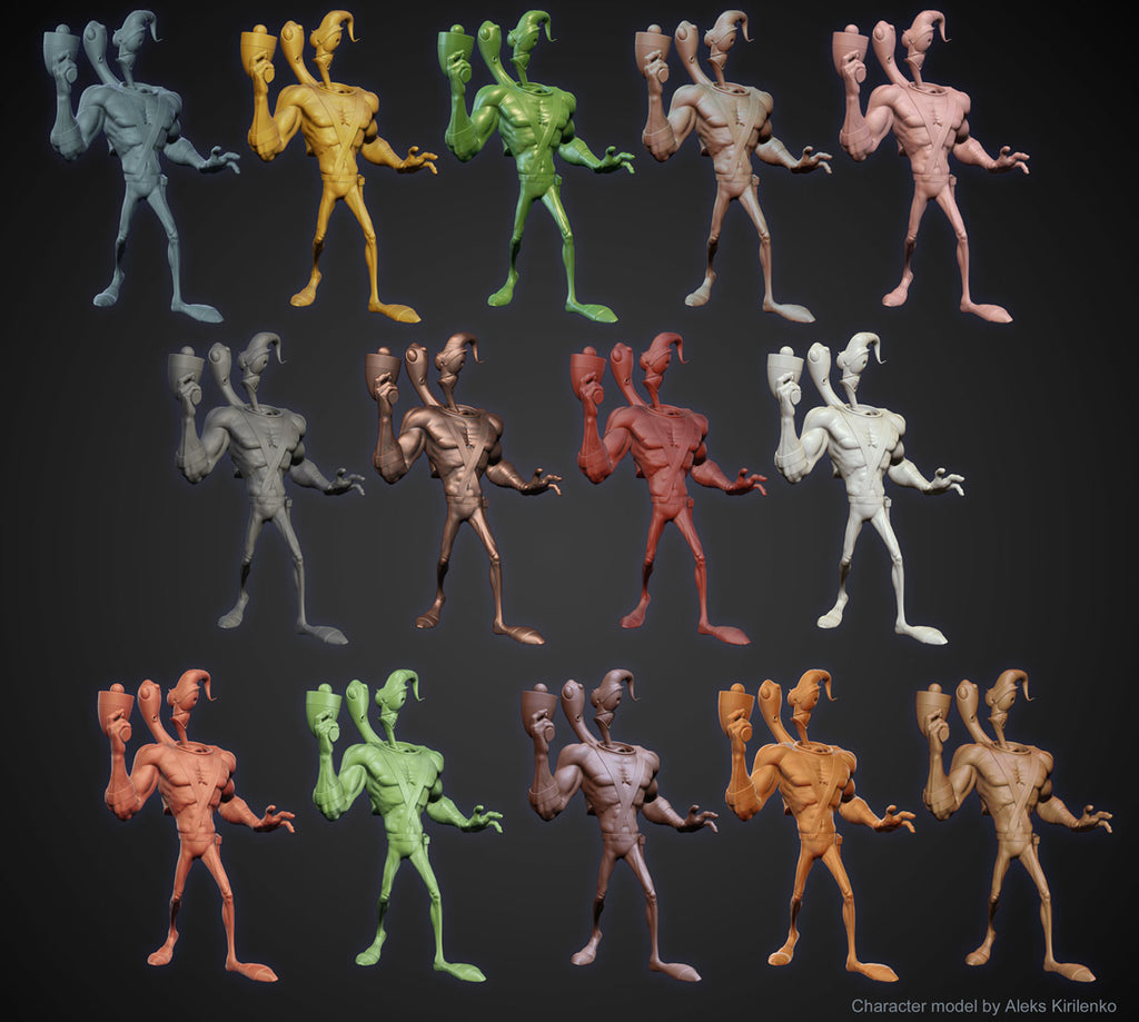 GW Matcaps: ZBrush Shaders - Collection 1