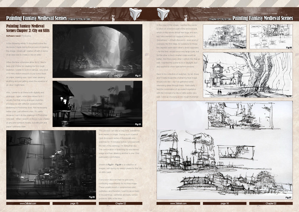 Painting Fantasy Medieval Scenes (Download Only)