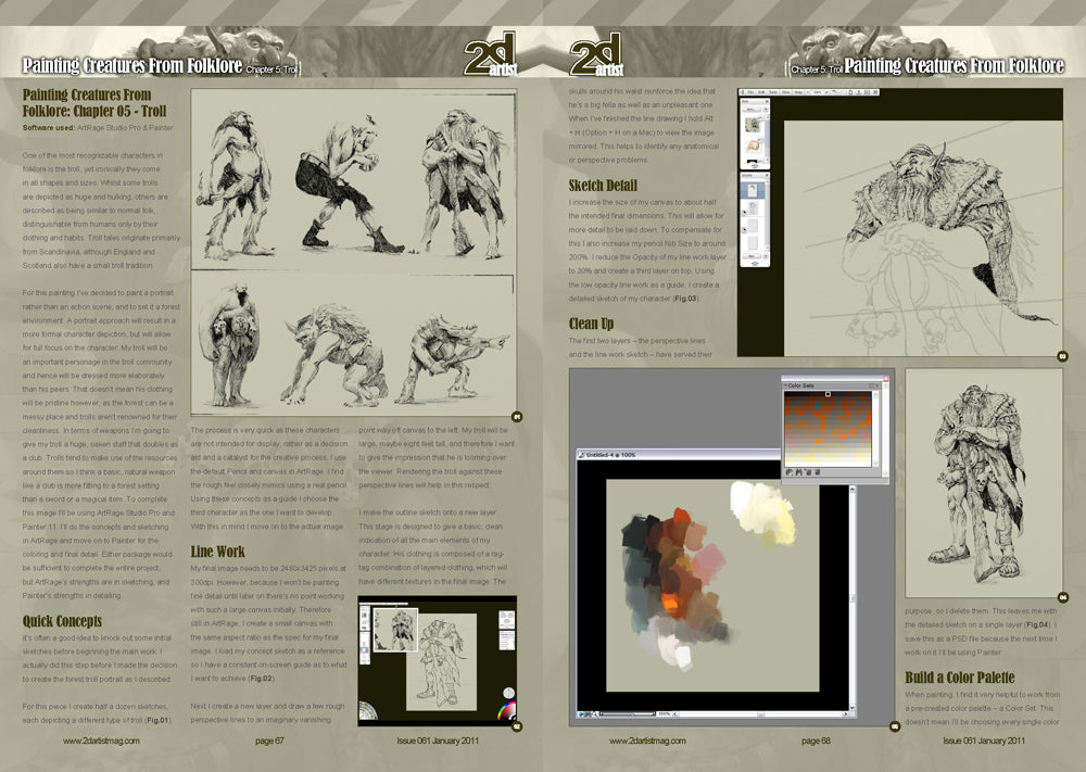 2DArtist: Issue 061 - January 2011 (Download Only)