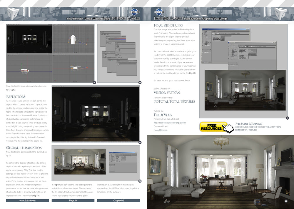 Lighting La Salle Cinema4D (Download Only)
