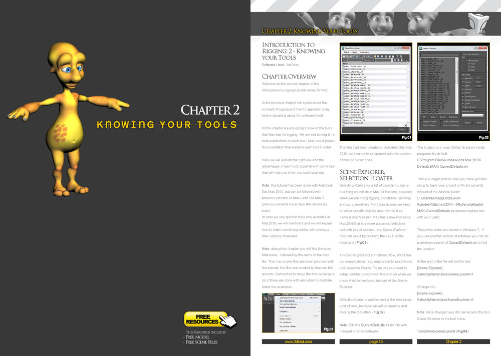 3DTotal's Introduction to Rigging - 3dsmax (Download Only)