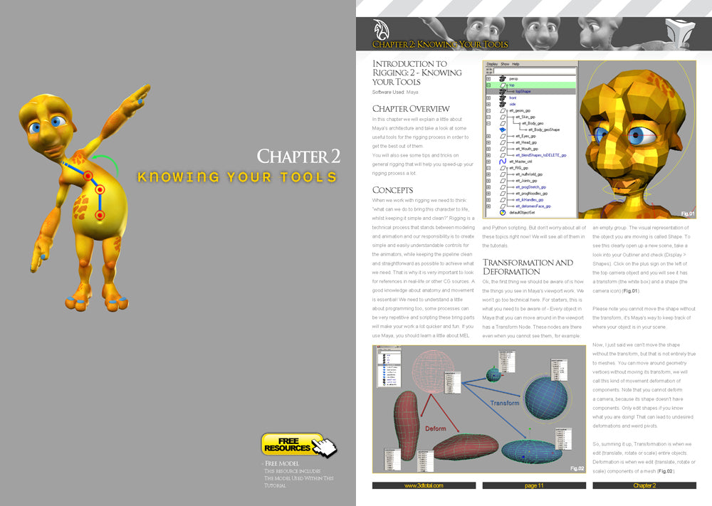 3DTotal's Introduction to Rigging - Maya (Download Only)