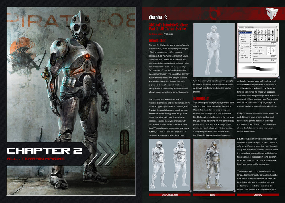 3DTotal's Futuristic Soldiers (Download Only)