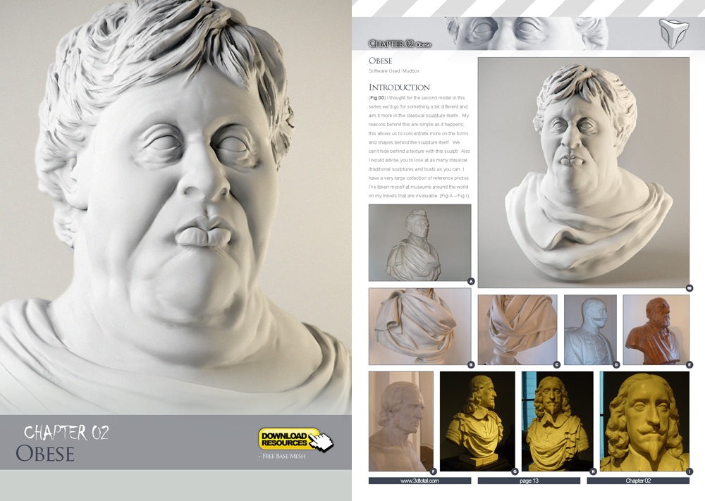 Wayne Robson's Mudbox Character Creations (Download Only)