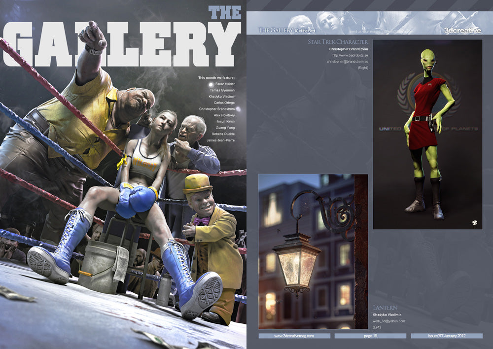 3DCreative: Issue 077 - Jan2012 (Download Only)